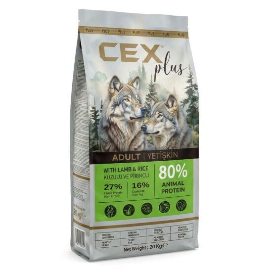 CEX PLUS ADULT DOG LAMB&RICE 20KG