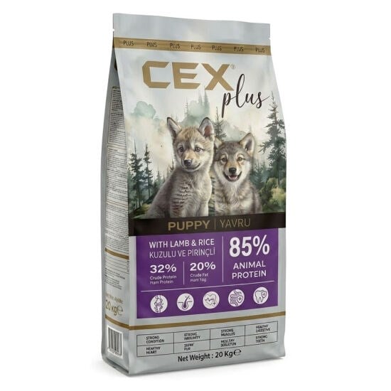 CEX PLUS PUPPY DOG LAMB&RICE 20KG