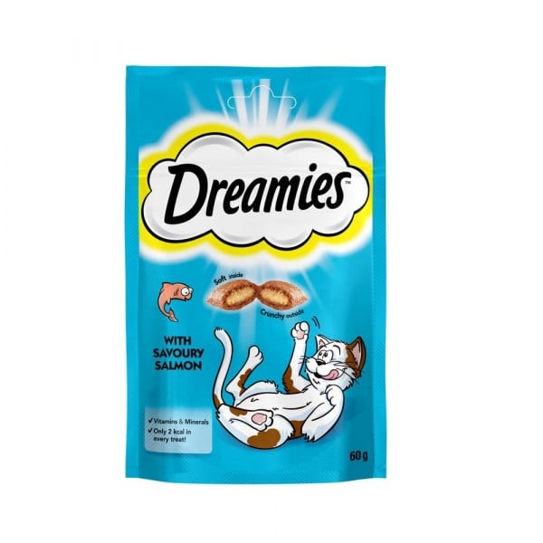 Dreamies® YetişkinSomonlu Ödül Maması 60g