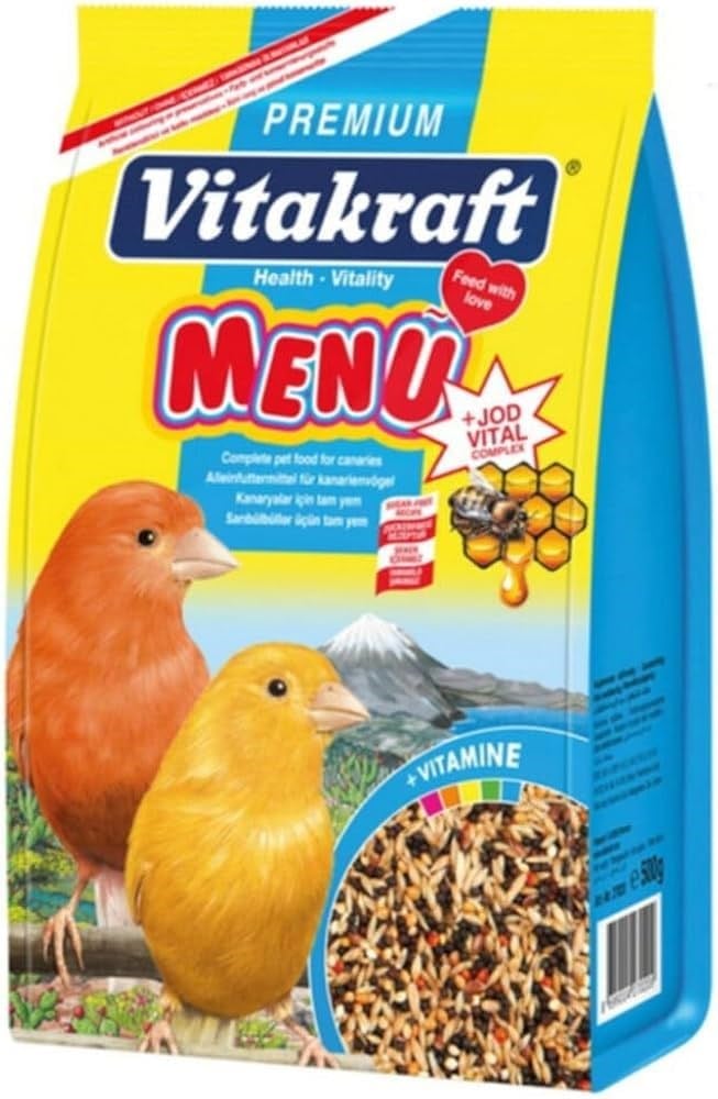 VITAKRAFT KANARYA MENU PREMIUM+JODVITAL 500 GR