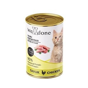 WELLDONE TAVUKLU YAVRU KEDİ KONSERVE