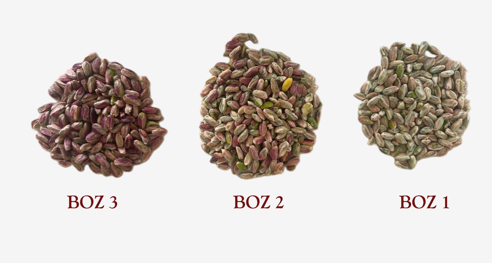 Boz Antep Fıstığı İçi BOZ2  500 Gr