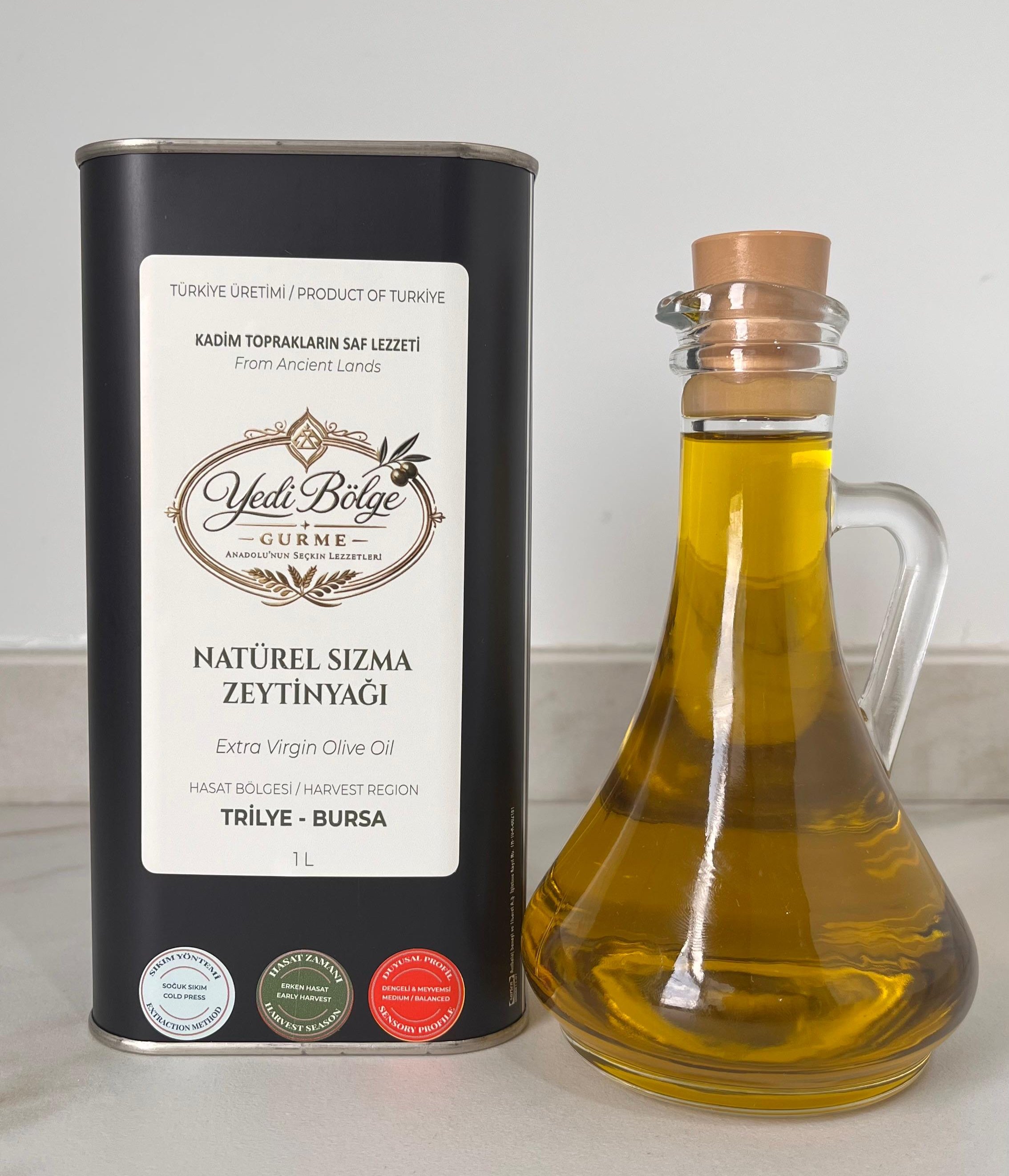 Erken Hasat Soğuk Sıkım Zeytinyağı 1L