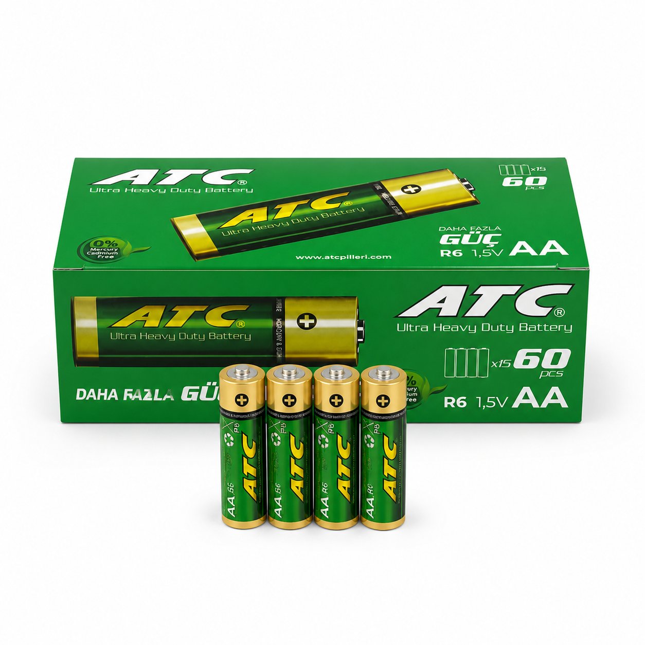 ATC KALEM PİL 4LÜ PK*15