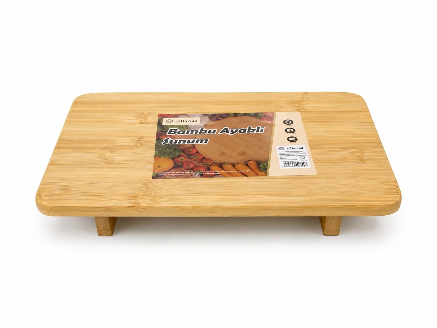 BAMBU AYAKLI SUNUMLUK BAROTTİ 