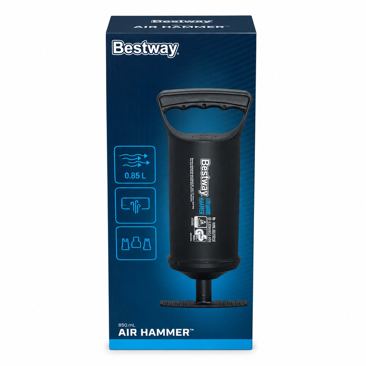 BESTWAY ÇİFT PİSTONLU DENİZ VE HAVUZ ŞİŞİRME POMPASI PK*12