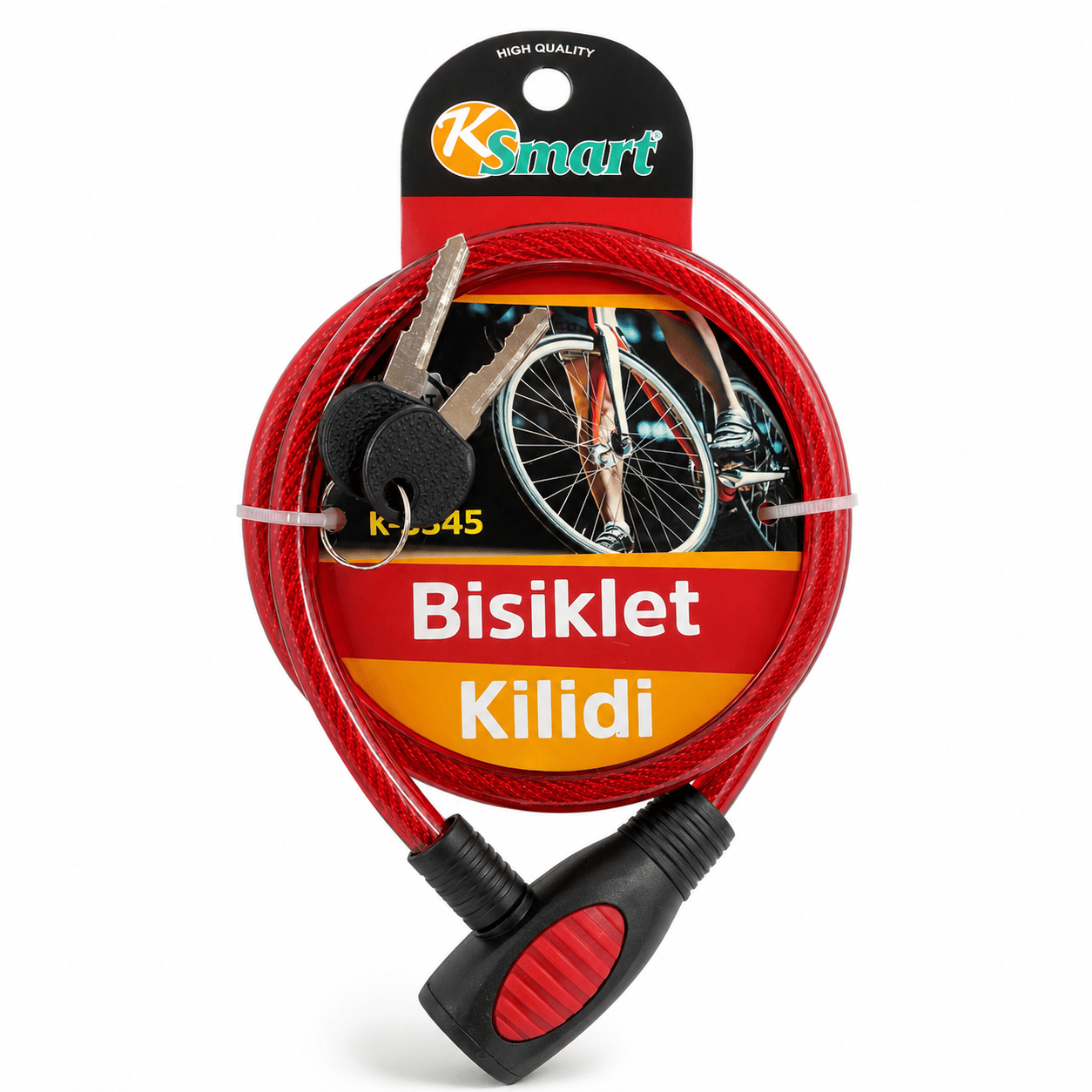 BİSİKLET KİLİDİ KALIN ORJ.K-3545