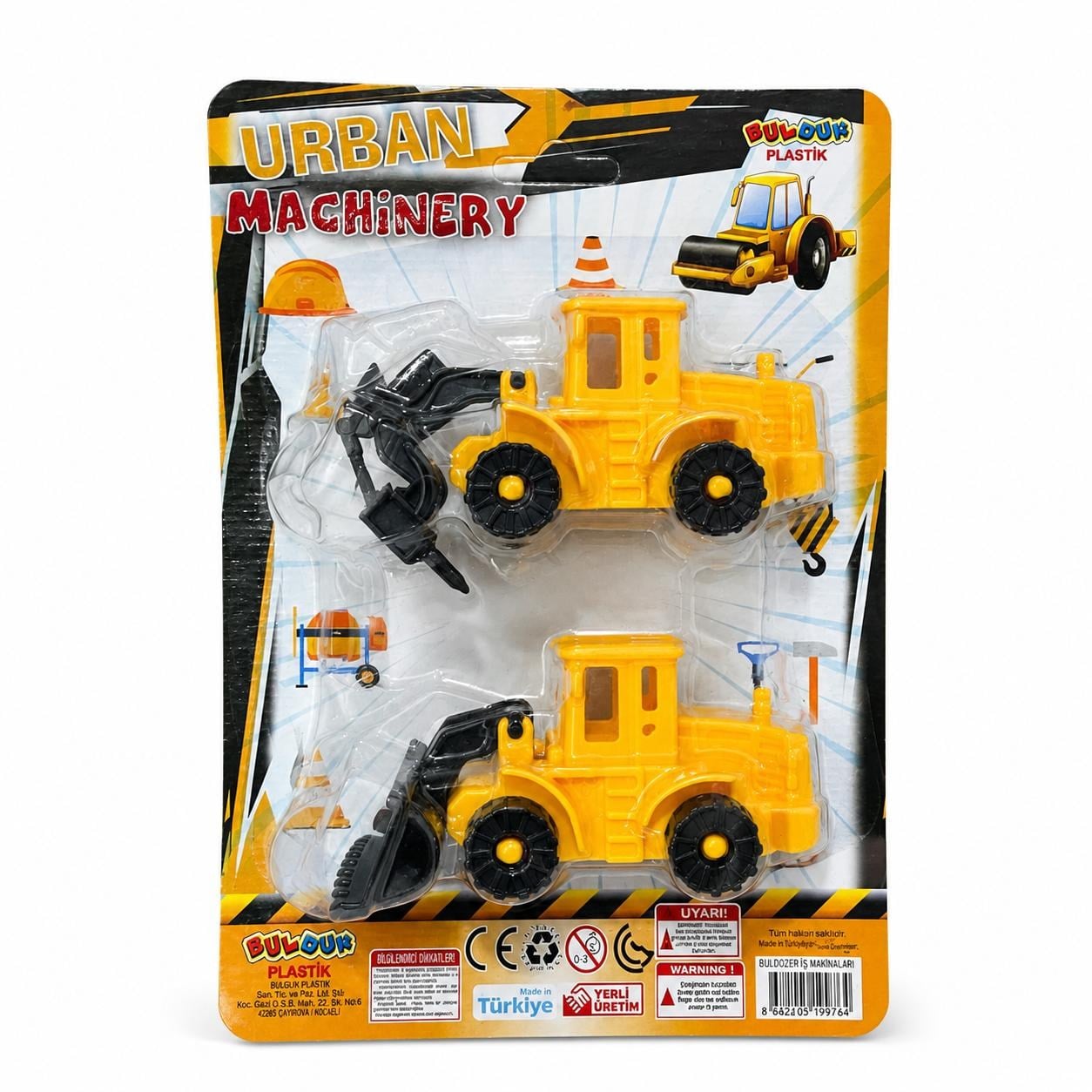BULDUK İKİLİ İNŞAAT ARAÇLARI MİNİ KARTELA 576