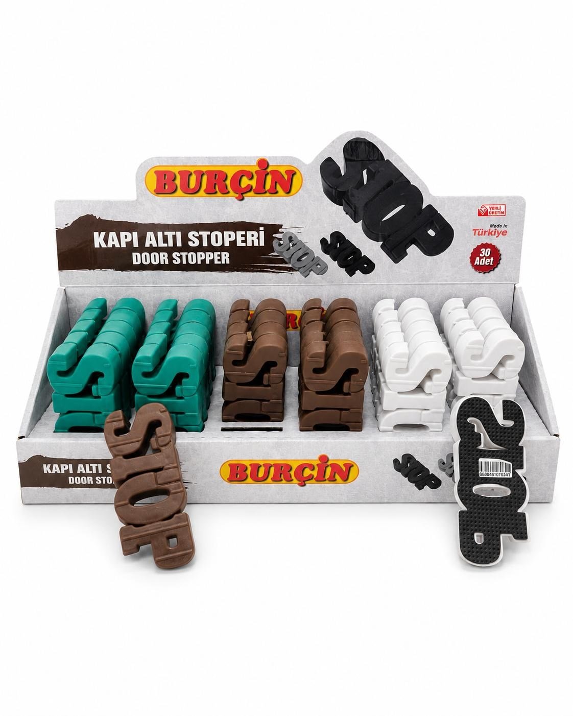 BURÇİN PLASTİK KAPI TAKOZU STOP PK 30*AD