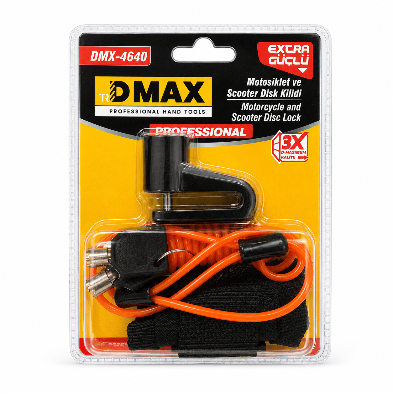 DMAX MOTOR VE SCOOTER DİSK KİLİDİ-4640