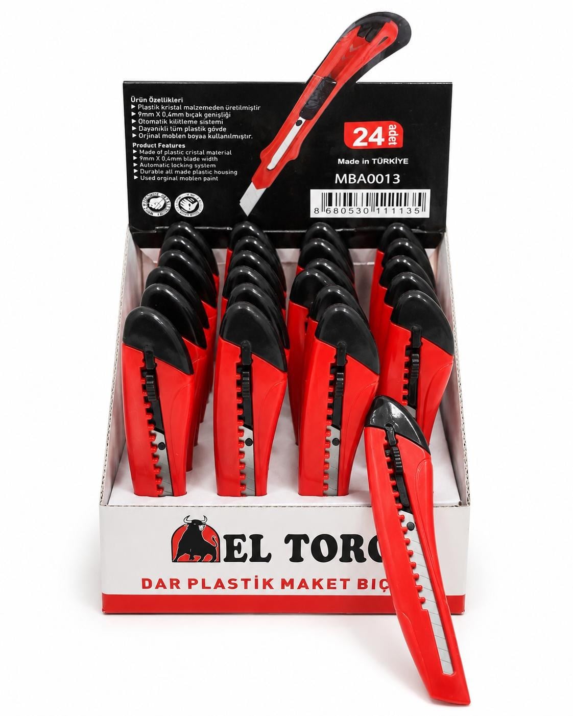ELTORO MAKET BIÇAĞI DAR PLASTİK PK*
