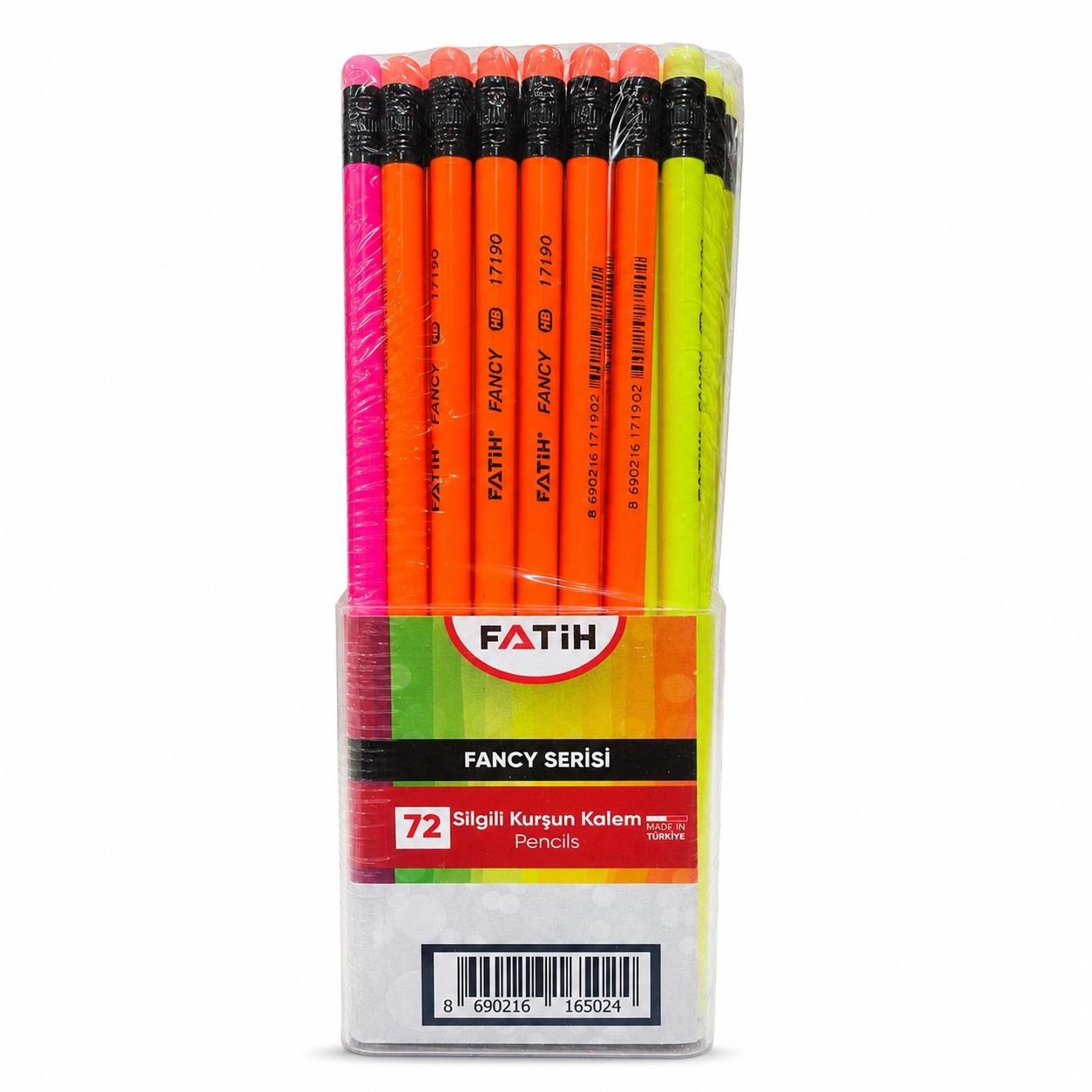 FATİH FANCY KURŞUN KALEM SİLGİLİ PK*72