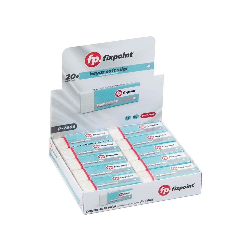 FİXPOİNT BEYAZ SİLGİ 20Lİ