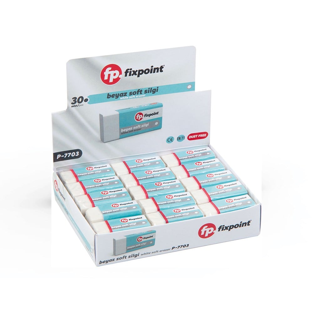 FİXPOİNT BEYAZ SİLGİ 30LU