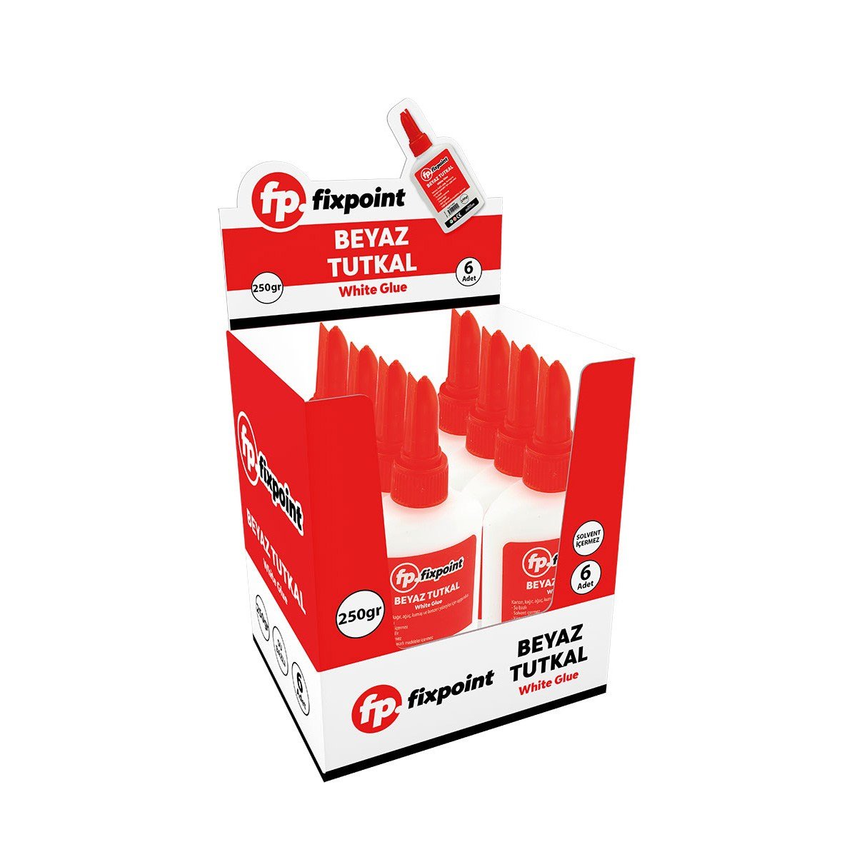 FİXPOİNT BEYAZ TUTKAL 250 GR PK*6
