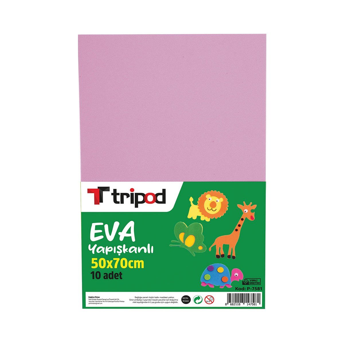 FİXPOİNT EVA DÜZ YAPIŞKANLI 50*70CM PK*10