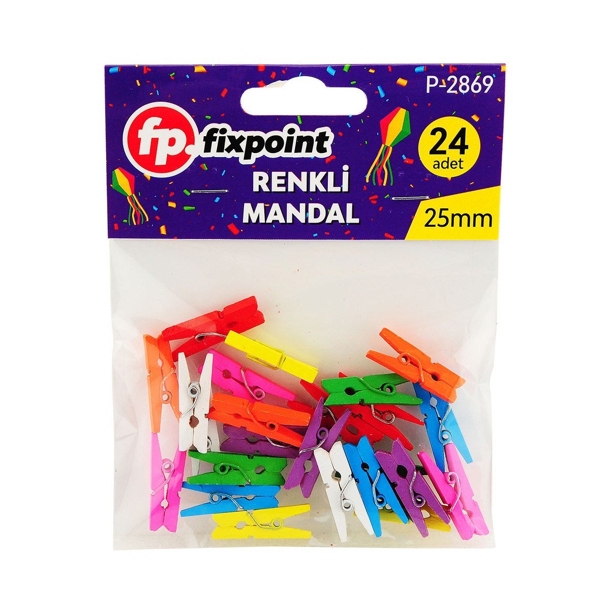 FIXPOINT MINI RENKLI MANDAL P-2869