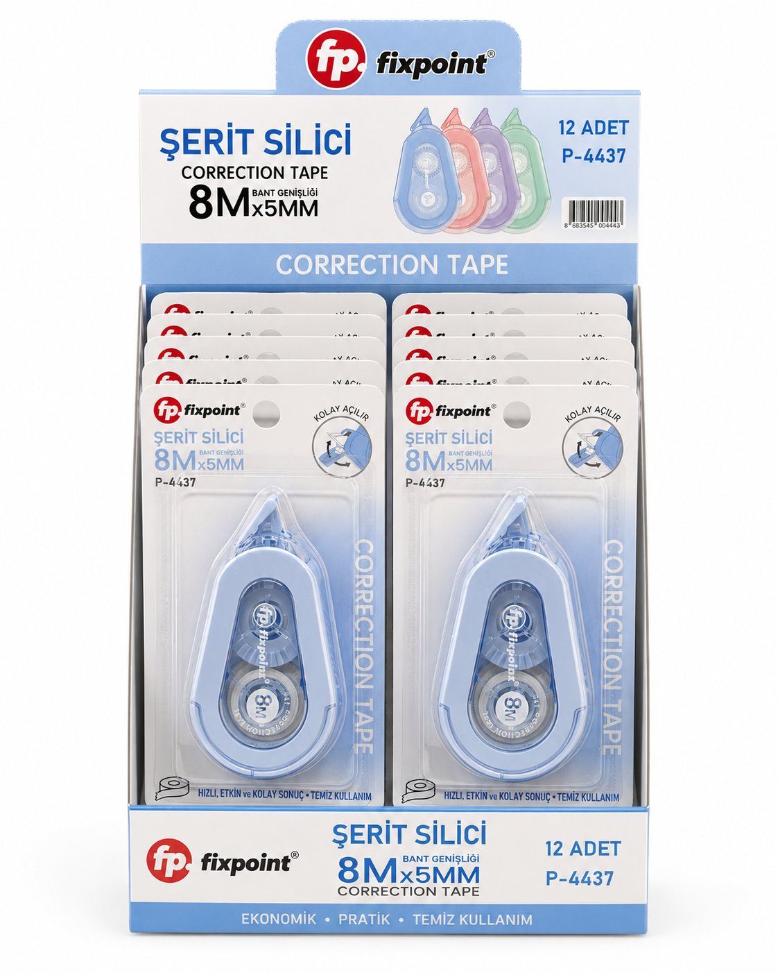 FİXPOİNT ŞERİT SİLİCİ 5*8MT PK12