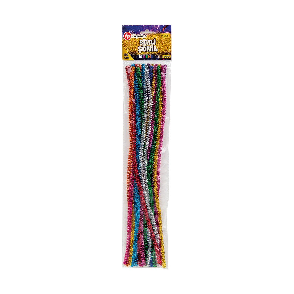 FİXPOİNT ŞÖNİL SİMLİ UZUN 50CM PK 12*AD