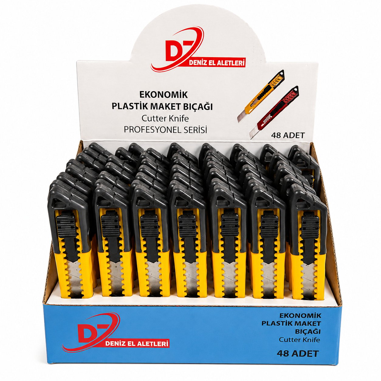 MAKET BIÇAĞI FALÇATA PLASTİK EKONOMİK DENİZ PK*48
