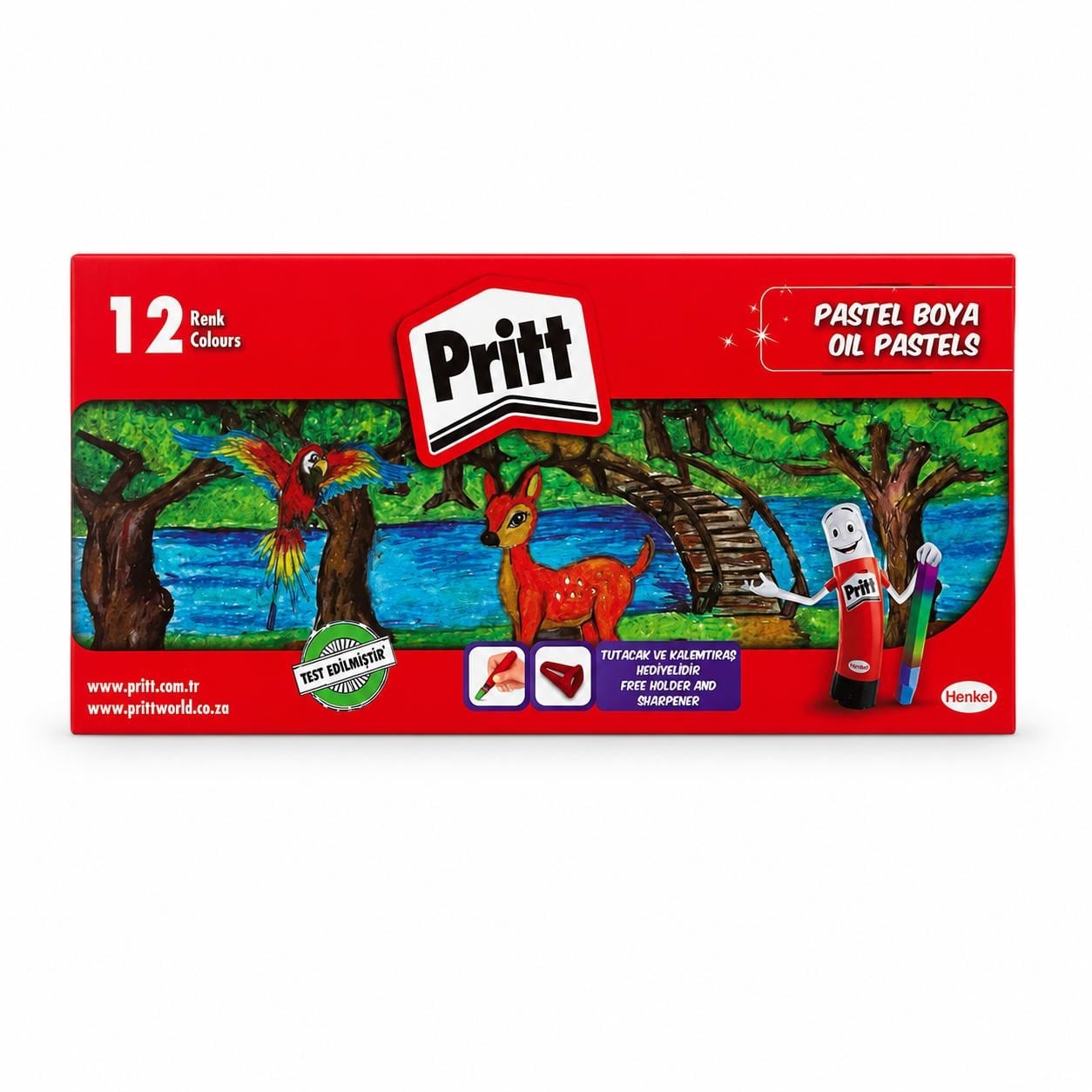 PRİTT PASTEL BOYA 12Lİ 