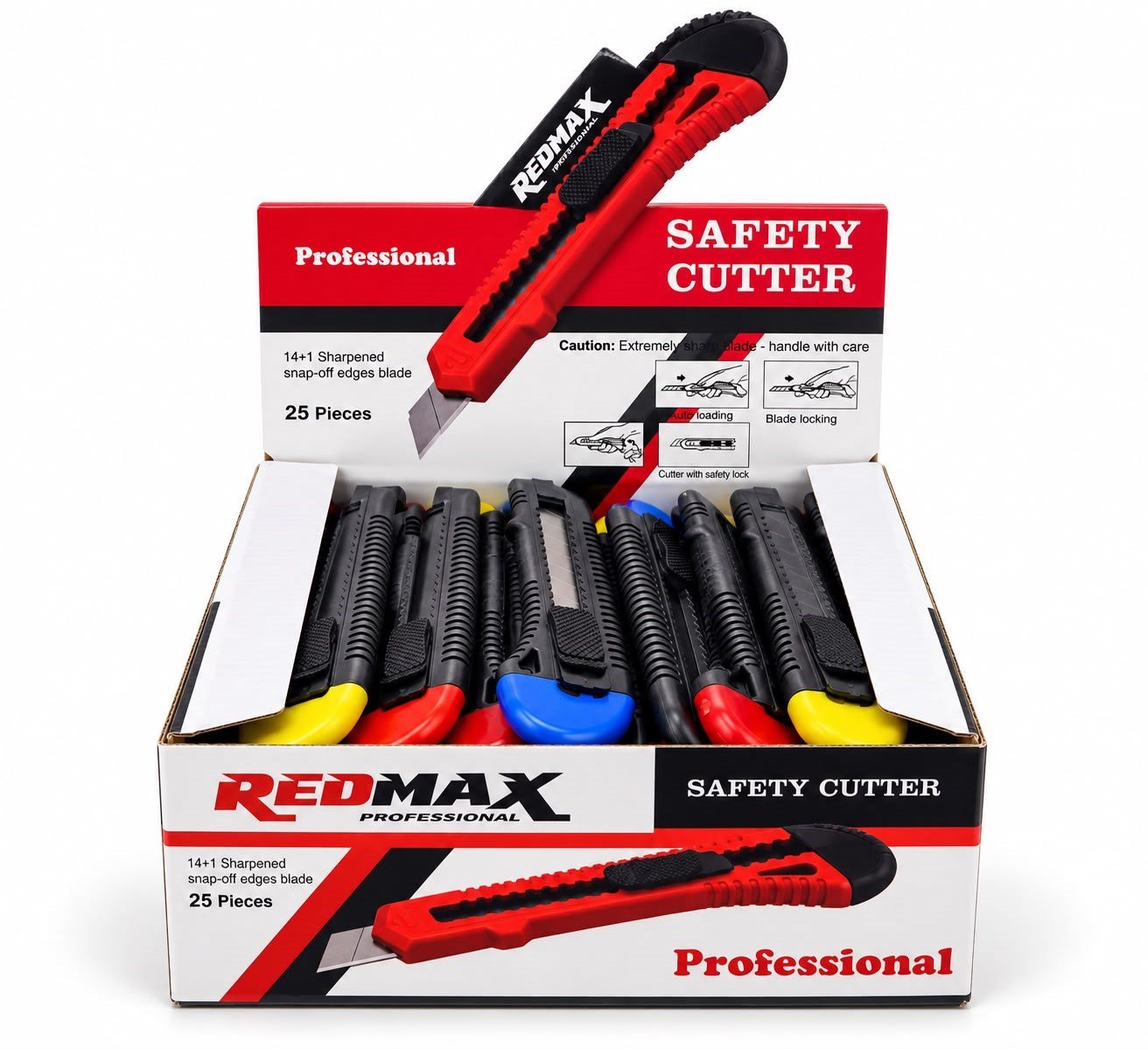REDMAX MAKET BIÇAĞI PLASTİK SAPLI PK*25