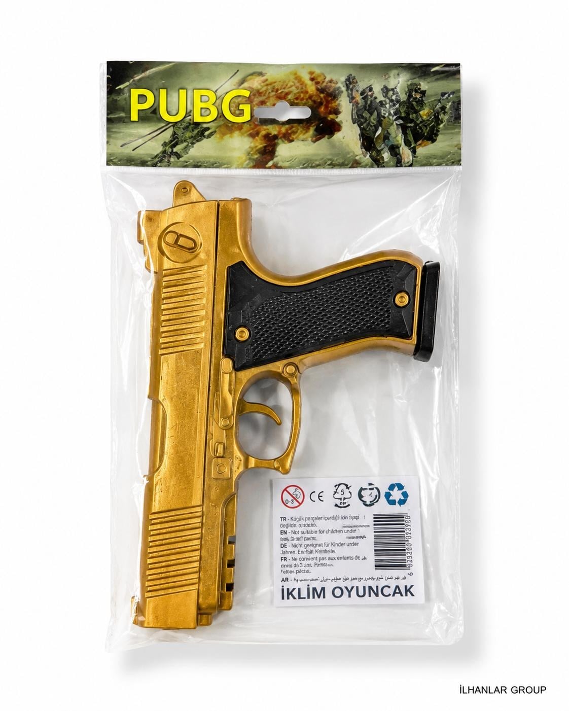 RENKLİ BONCUK ATAN TABANCA  M-001