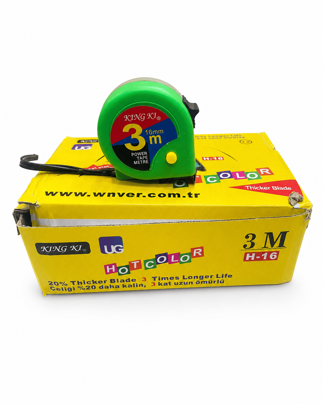 ŞERİT METRE 3 MT KİNG PK*12