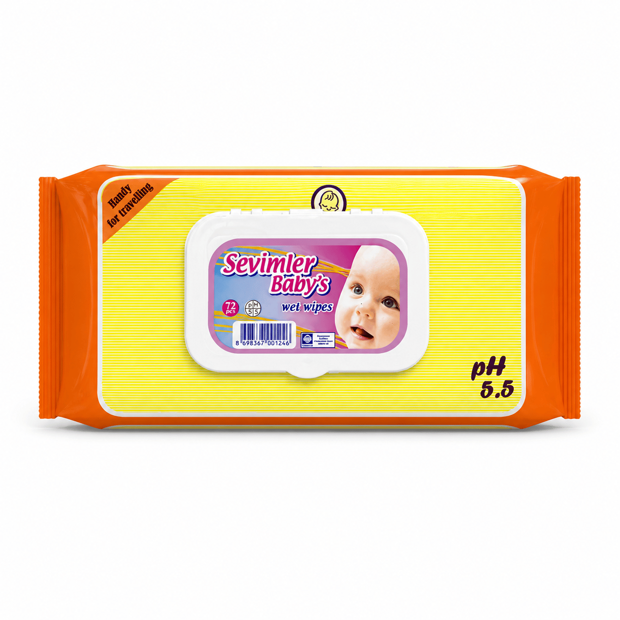 SEVİMLER KAPAKLI ISLAK MENDİL KL*24