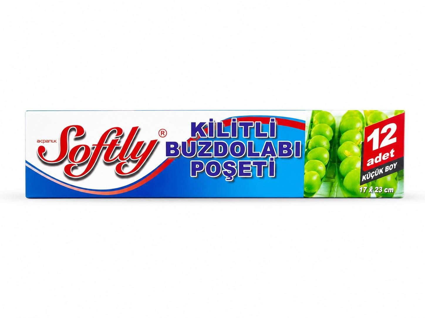 SOFTLY BUZDOLABI POŞETİ KİLİTLİ KÜÇÜK BOY