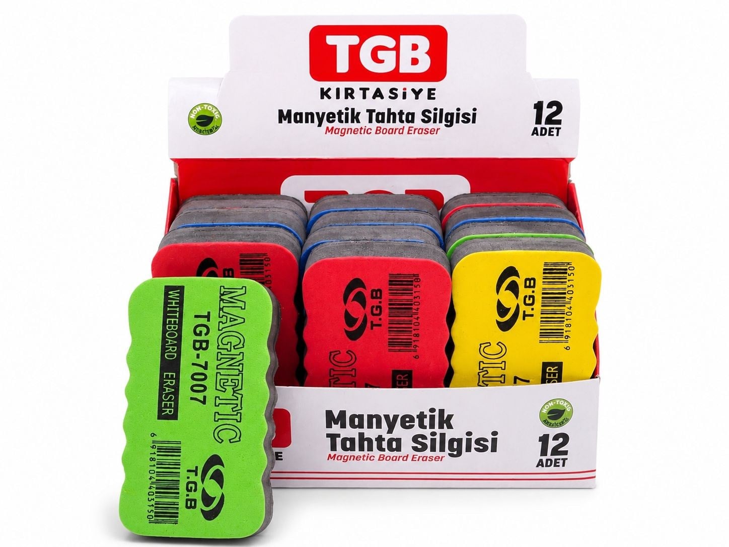 TBG TAHTA SİLGİSİ MANYETİKLİ PK*12