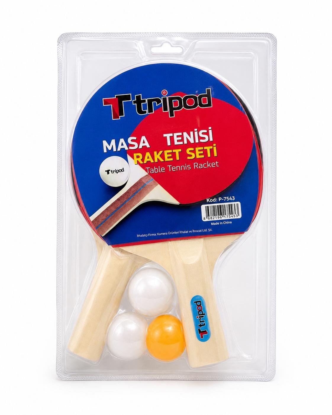 TGB MASA TENİSİ RAKETİ SETİ VAKUMLU