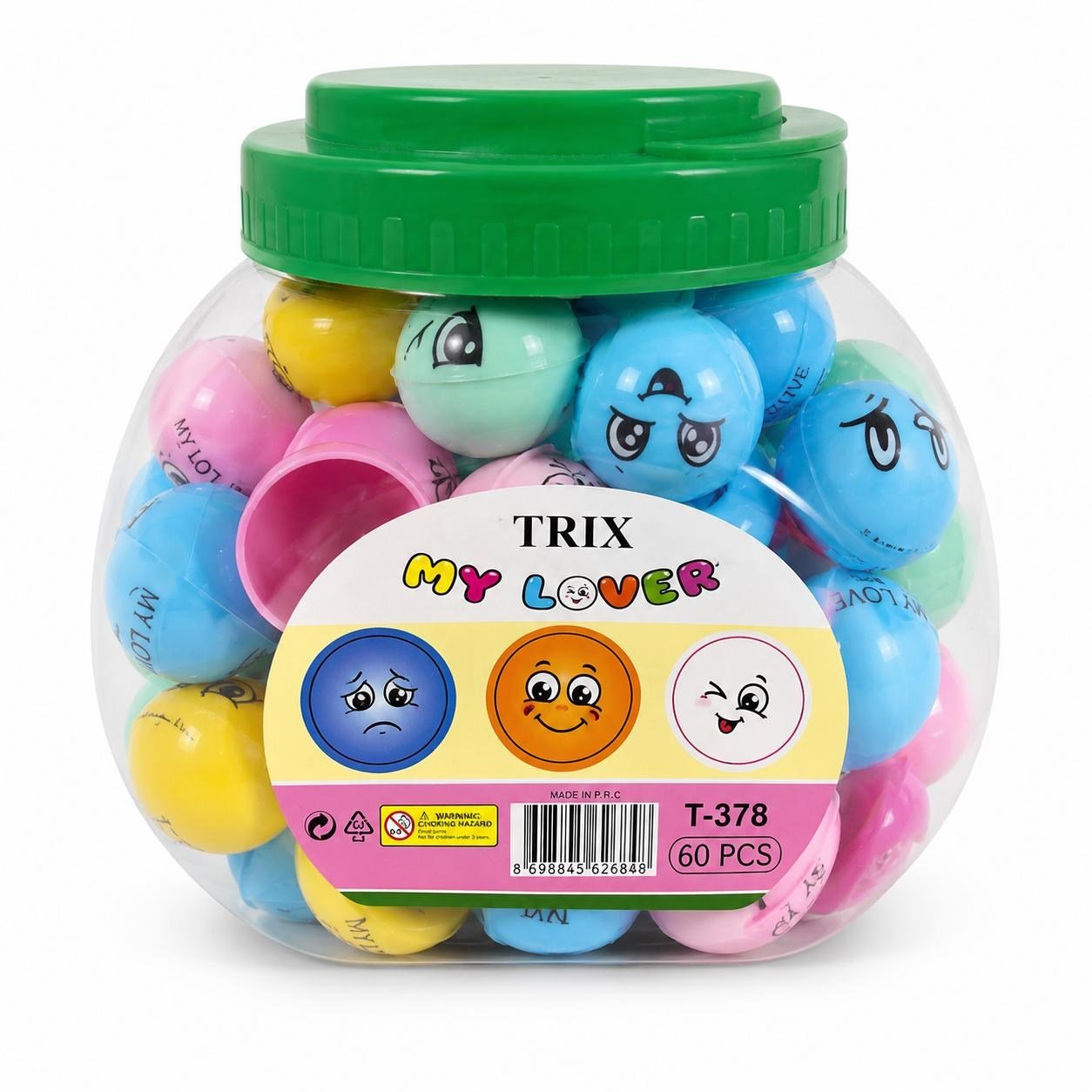 TRİX KAVANOZ KALEMTRAŞ ÇEŞİTLERİ FİGÜRLÜ PK*60
