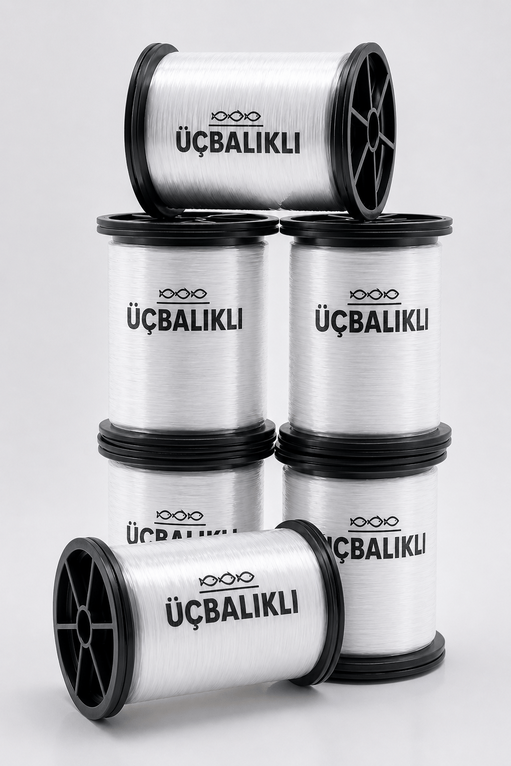 ÜÇ BALIKLI MAKARA BEYAZ 6 Lİ Pk