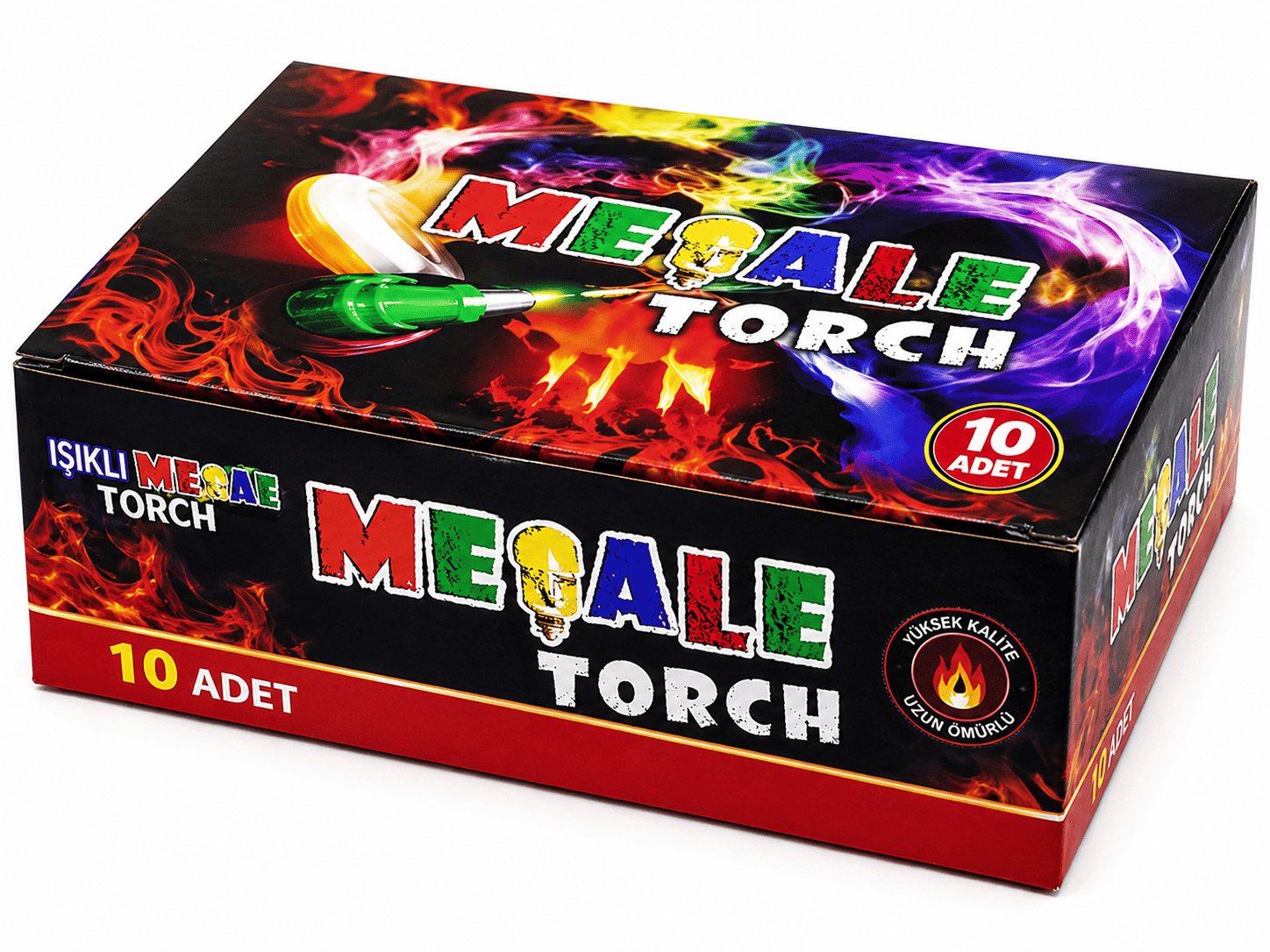 VENÜS TORCH MEŞALE 4 RENK PK 10 LU 