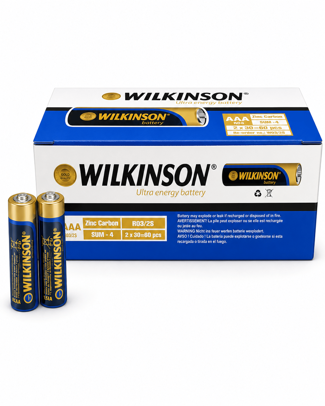VİLKİNSON KUMANDA PİLİ 4LÜ PK*15