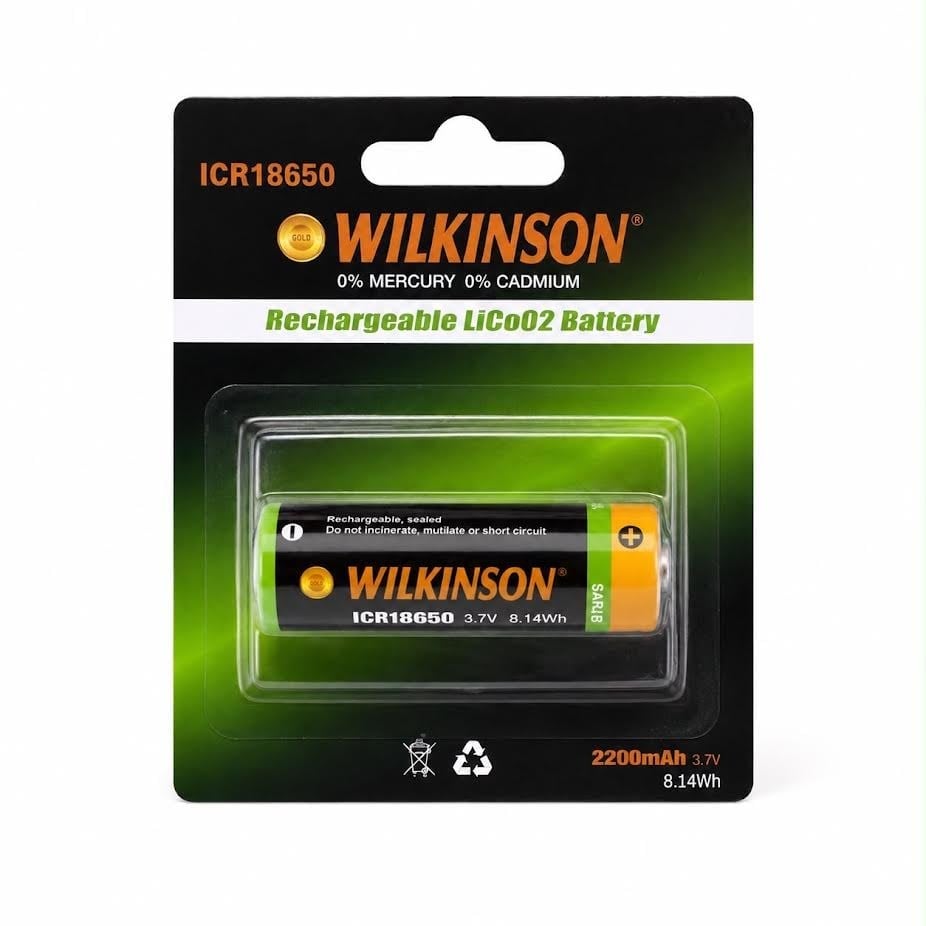 WİLKİNSON ŞARJLI PİL BÜYÜK BOY 2200MAH PK*10