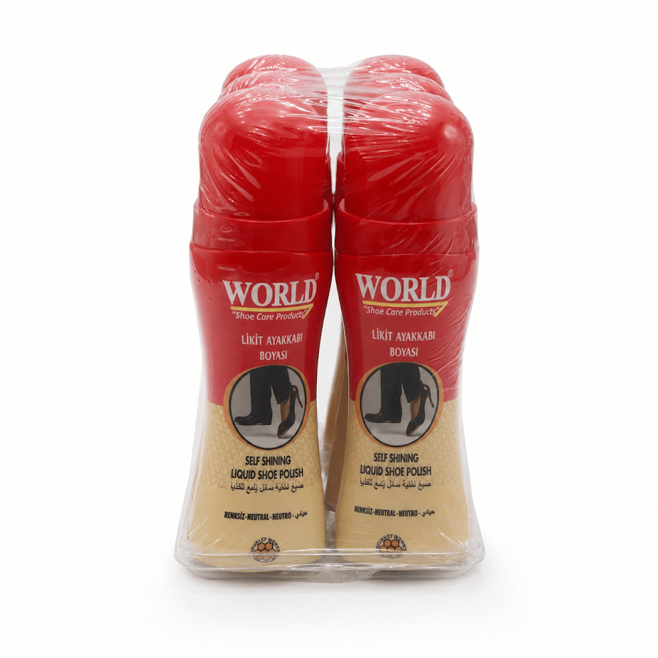 WORLD LİKİT AYAKKABI BOYASI 75ML PK*6