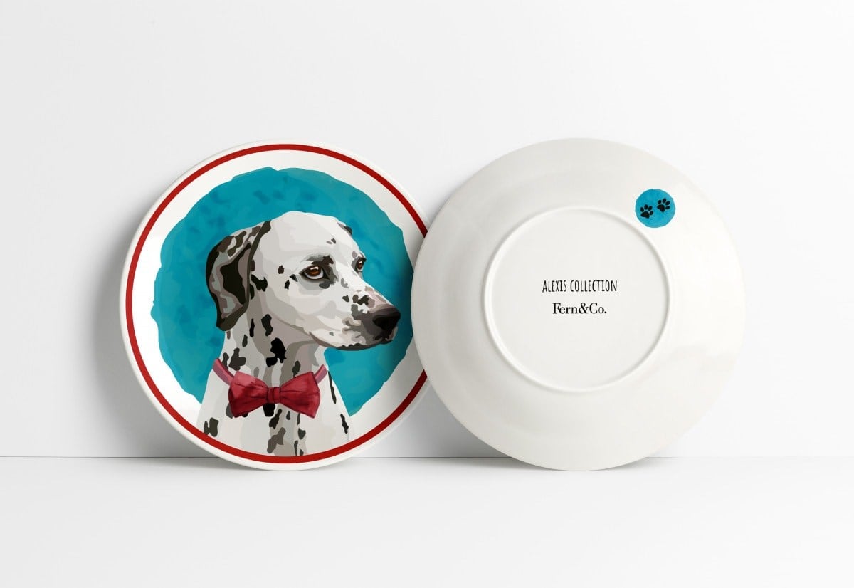 Alexis Collection 4'lü Tatlı Tabağı / Hediye Kutulu