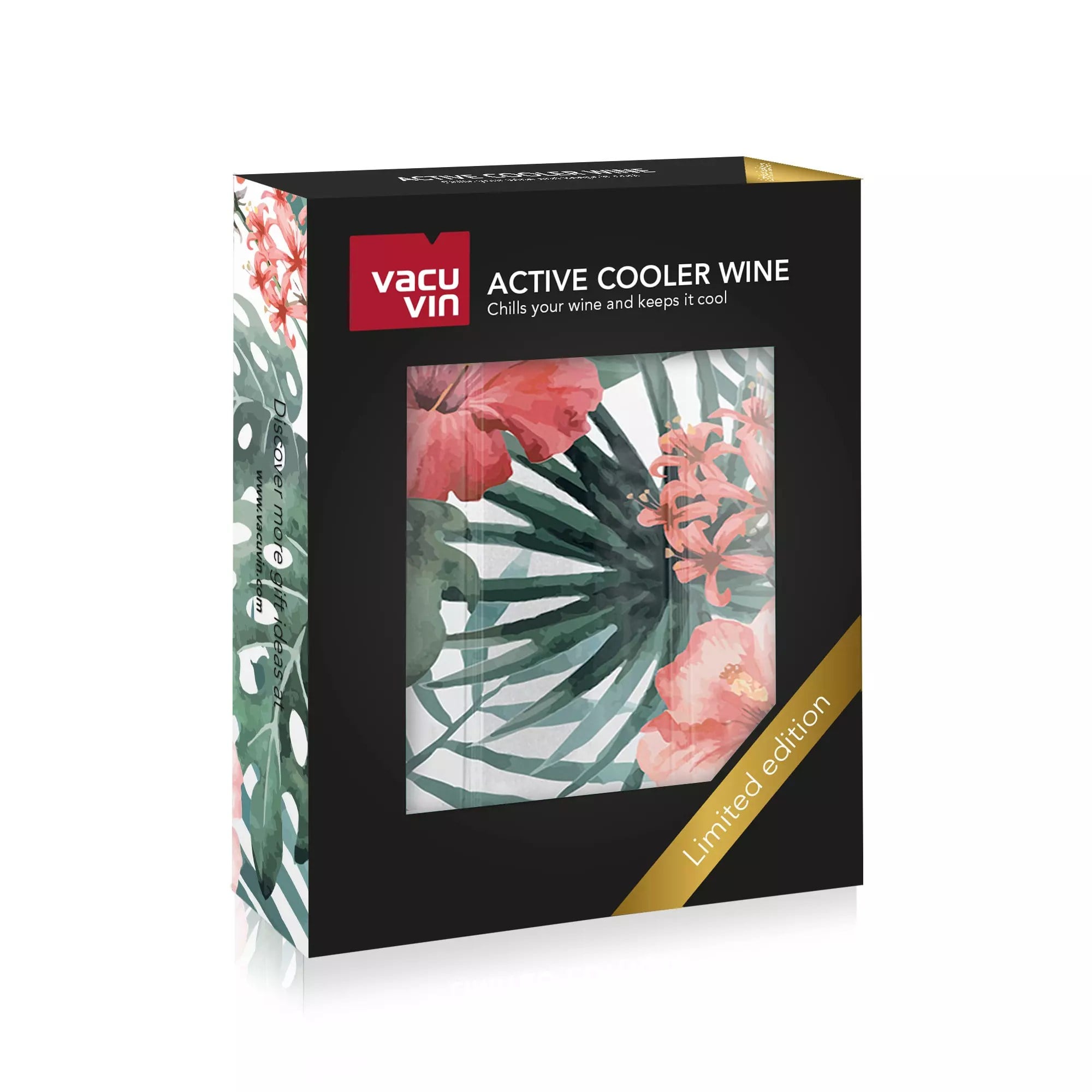 Çiçekli Limited Edition Şarap Soğutucu Kılıf 38829606
