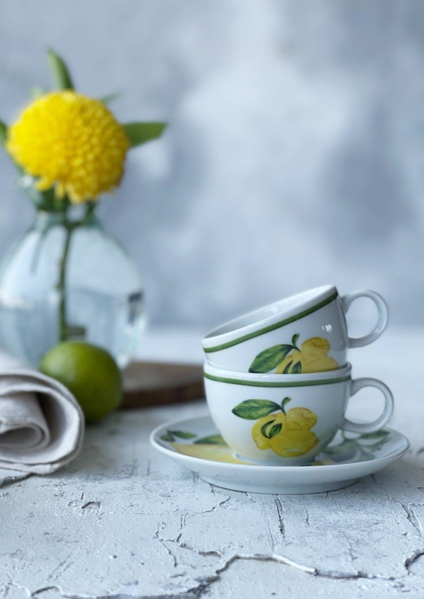 Citrus Collection Porselen Türk Kahvesi Fincanı