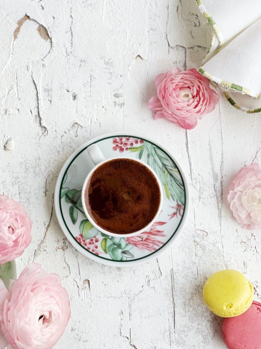 Fern&Co. x Lim Fleur Collection 2’li Türk Kahvesi Fincanı / Hediye Kutulu