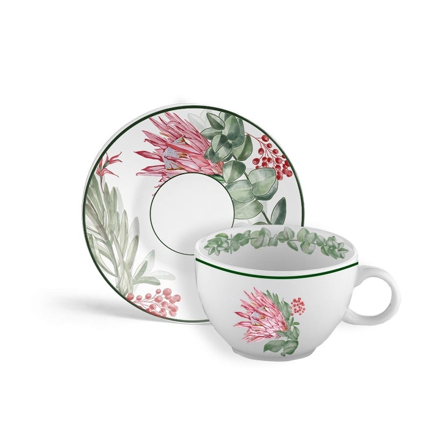 Fern&Co. X Lim Fleur Collection Çay Fincanı / Hediye Kutulu