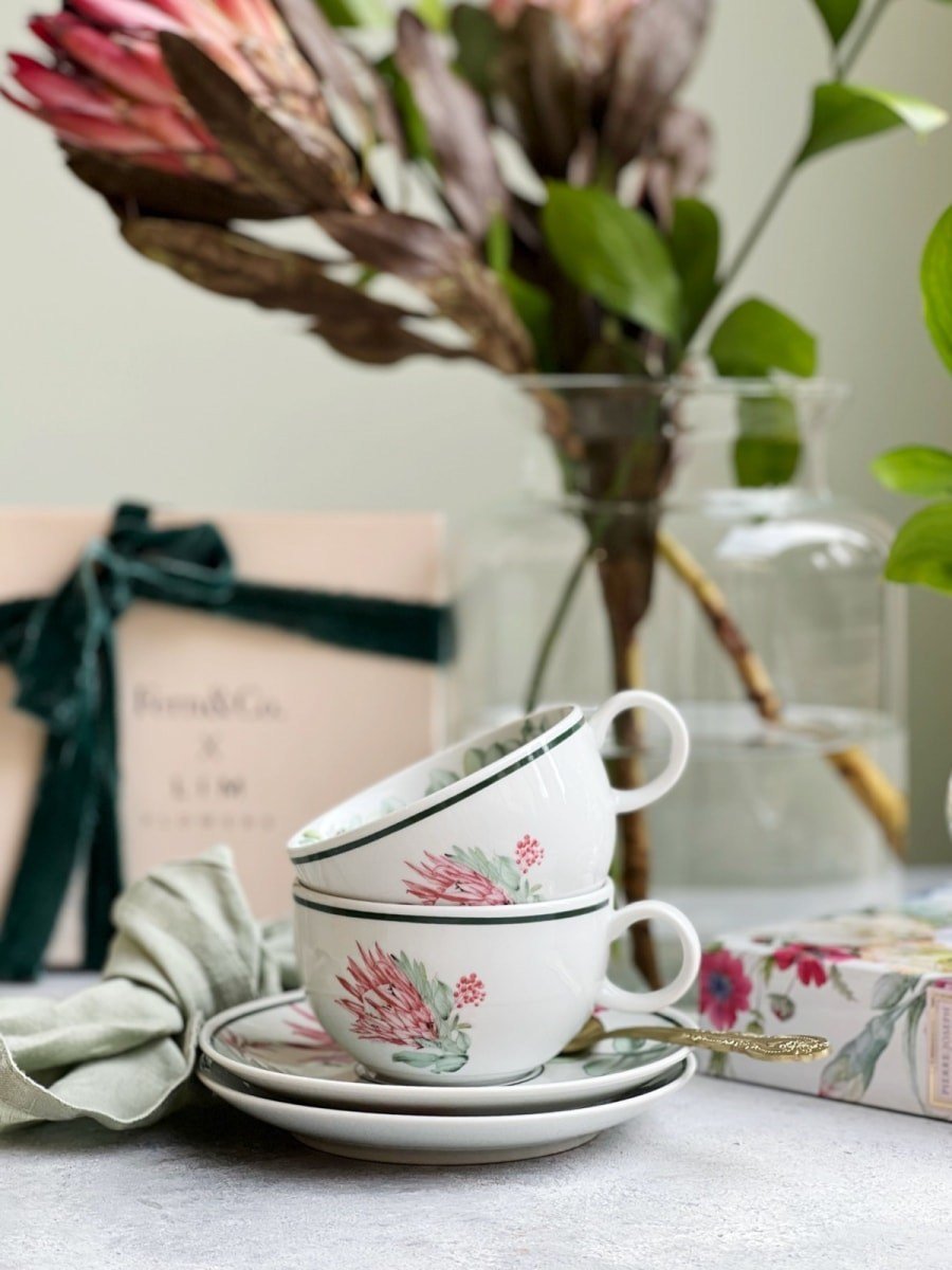 Fern&Co. X Lim Fleur Collection Çay Fincanı / Hediye Kutulu