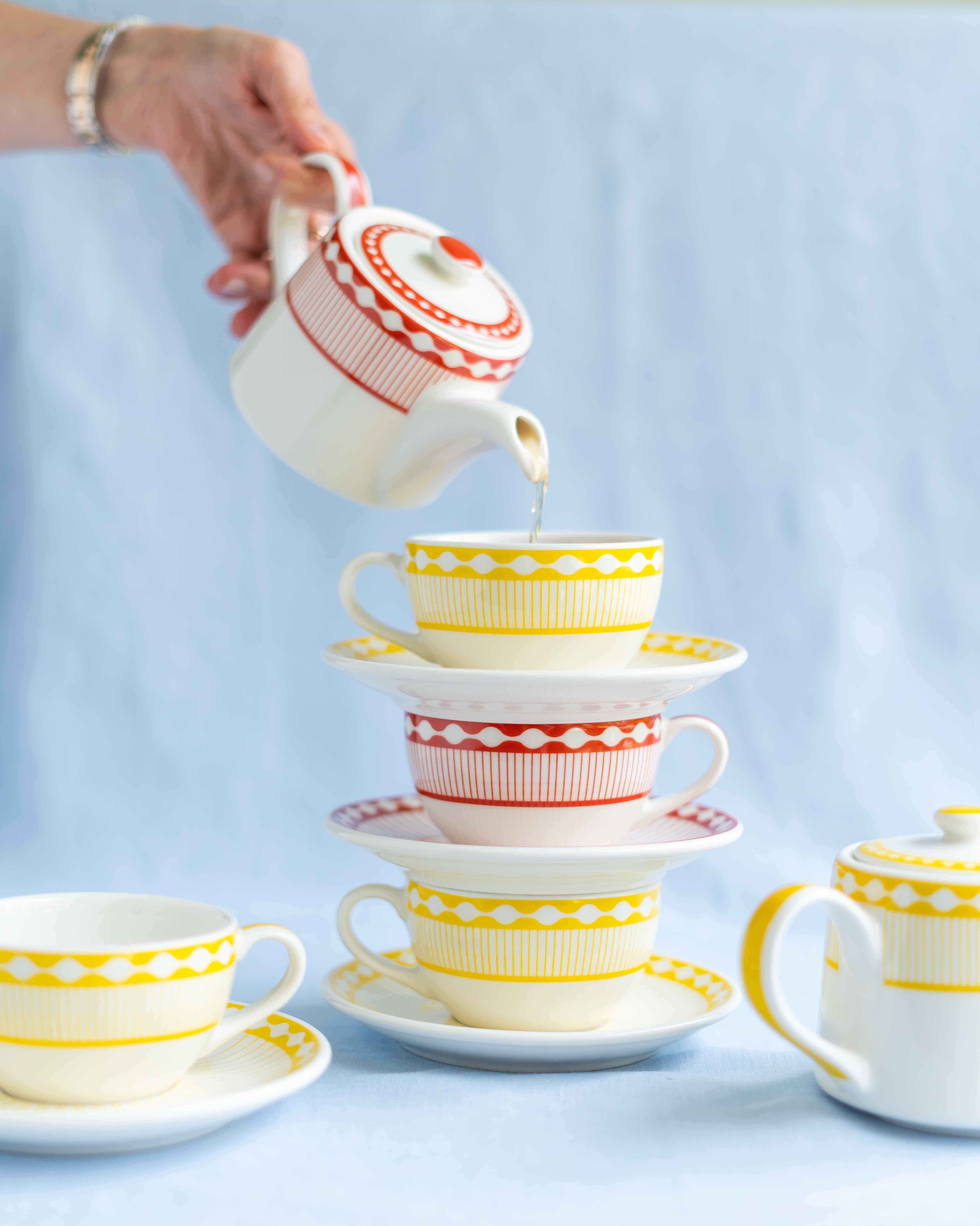 Fern&Co. X Melez The Afternoon Tea Collection Terracotta 2'li Çay Fincanı