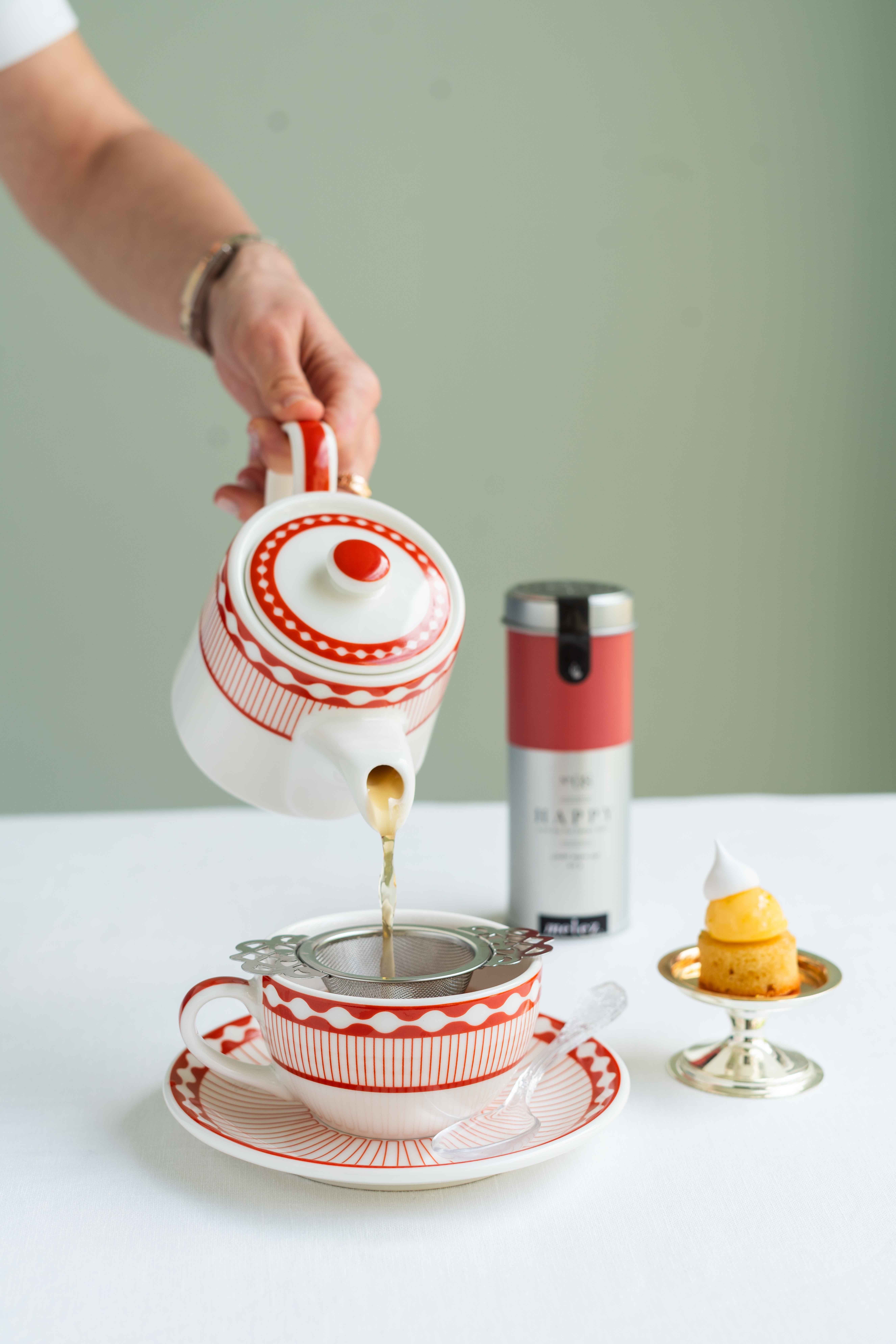 Fern&Co. X Melez The Afternoon Tea Collection Terracotta Demlik