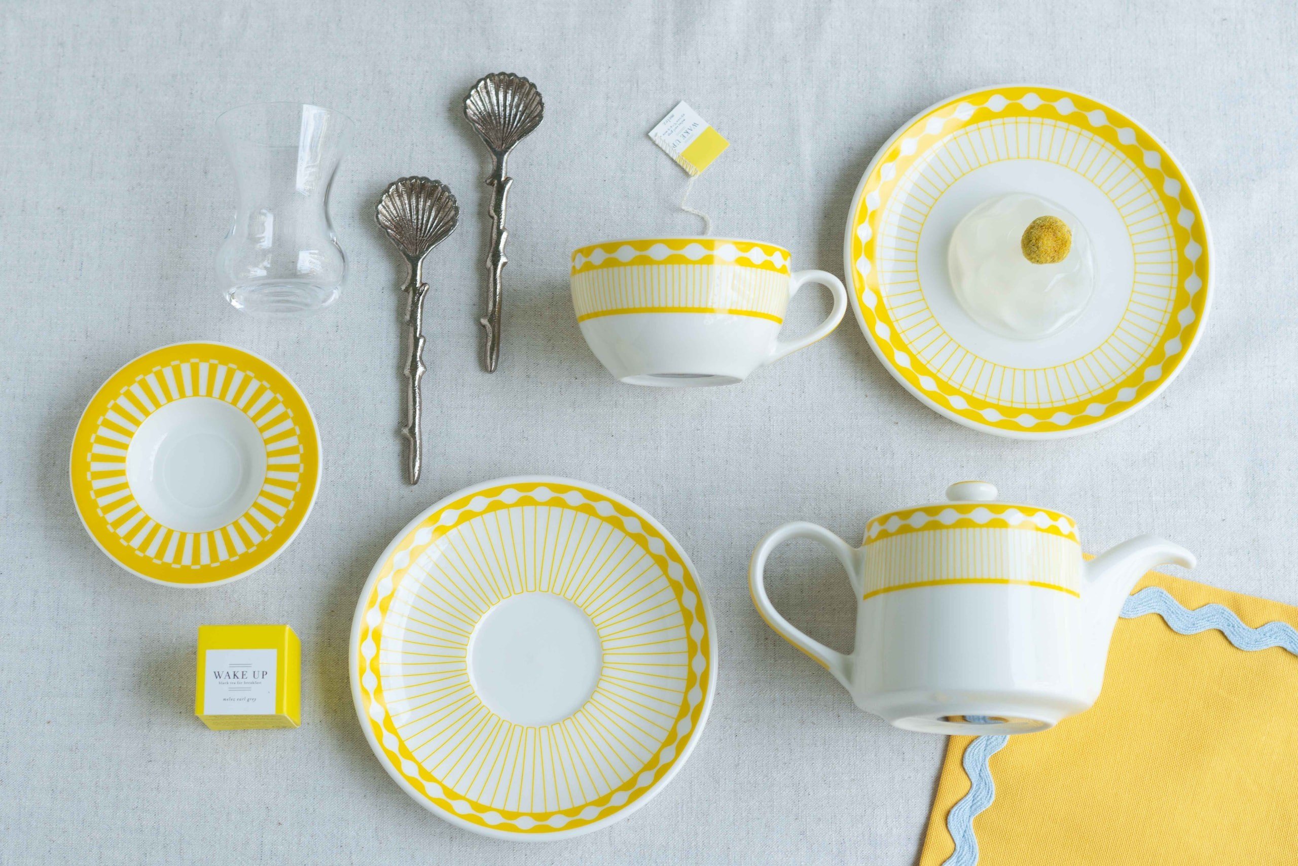 Fern&Co. X Melez The Afternoon Tea Collection Sunlight Aperitif Tabağı