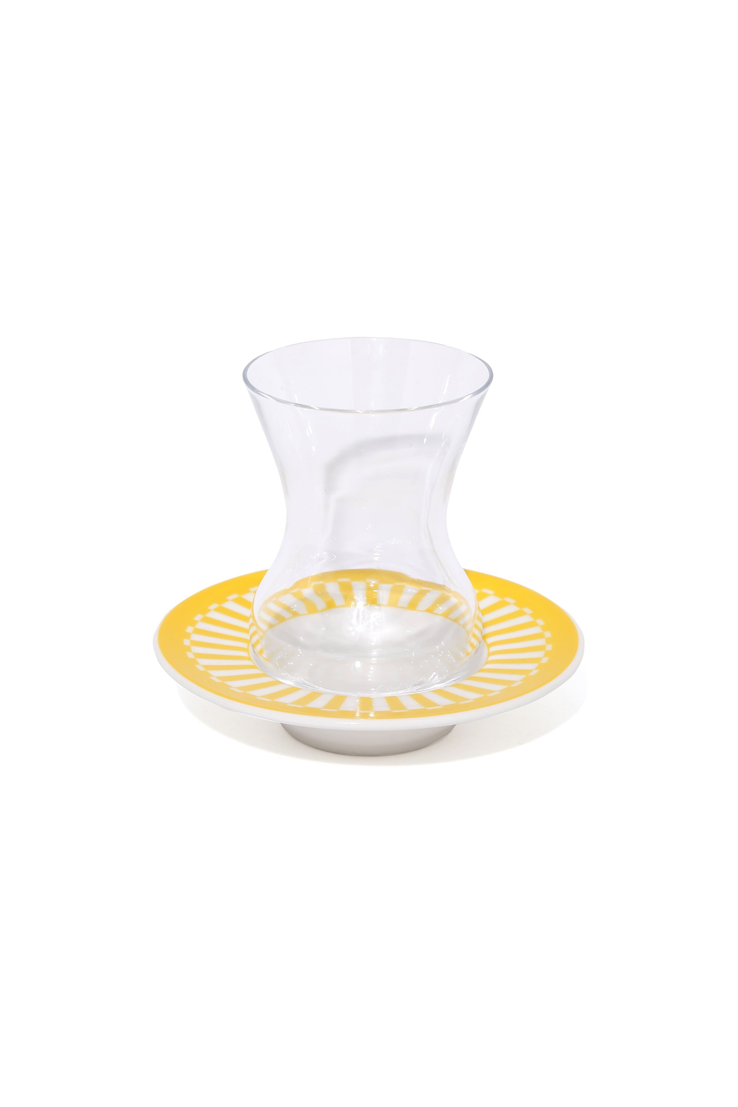 Fern&Co. X Melez The Afternoon Tea Collection Sunlight Cam Çay Bardağı