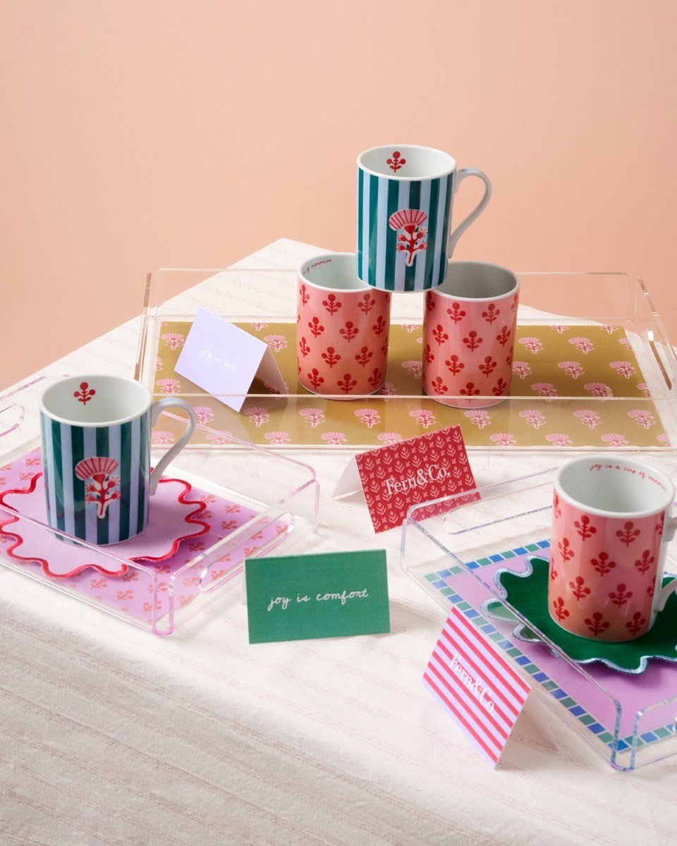 Joy Collection Kupa 2'li Set / Hediye Kutulu