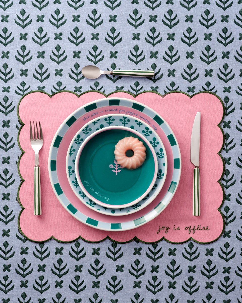 Joy Collection Nostalgia Yemek Tabağı